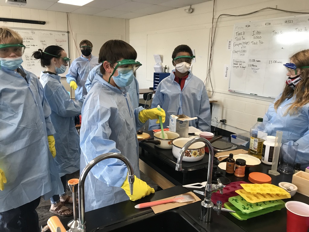 Making Soap - Science Club