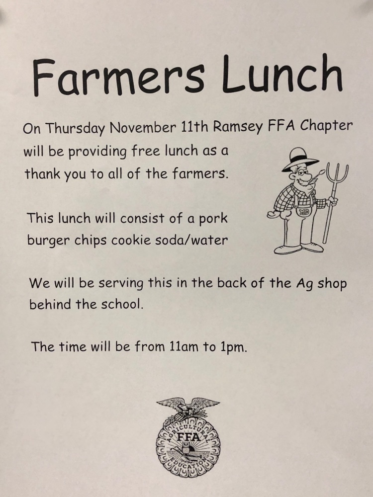 Farmer’s Lunch November 11